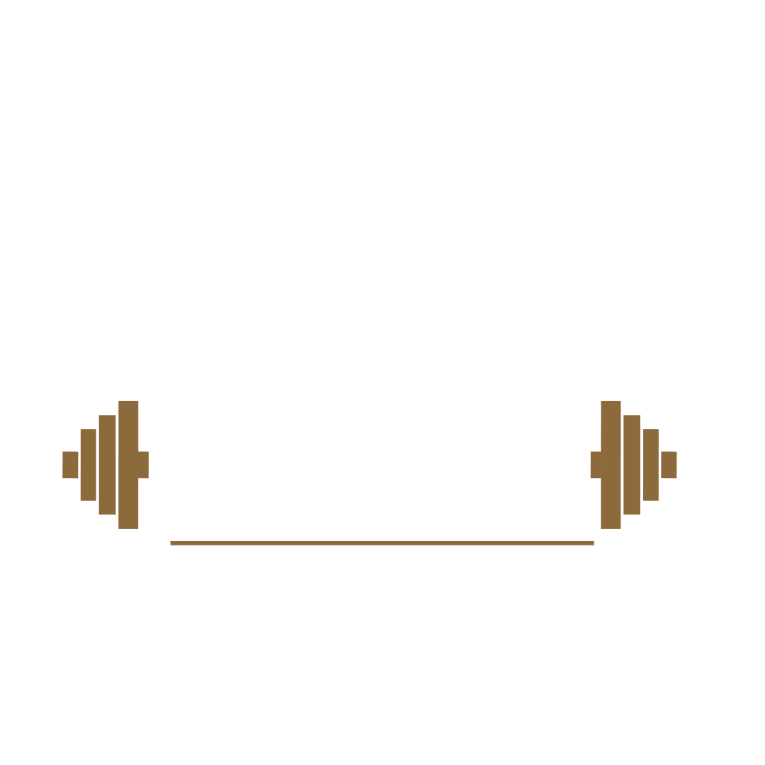 Fitness Store white logo -commercial grade gym equipment for residential, homes and gyms